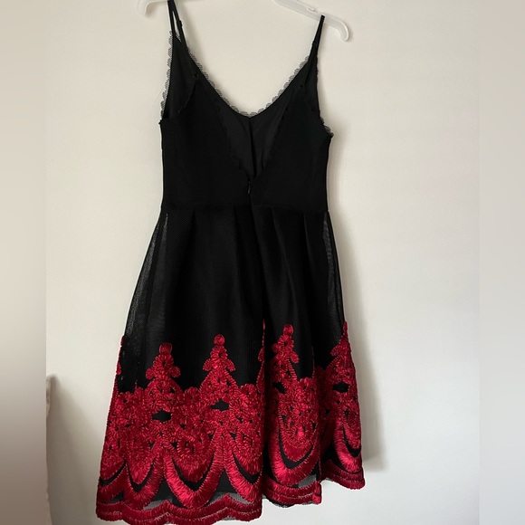 Black and Red Dress - Picture 4 of 10